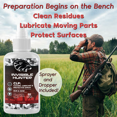 Invisible Hunter CLP Gun & Bow Cleaner/Lubricant/Protectant 4oz Spray - Shooting