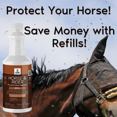 Horse & Rider Fly & Insect Repellent Refill, 32oz