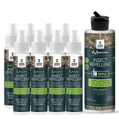 Zone Realtree Insect Repellent Spray, 1oz Case + Refill