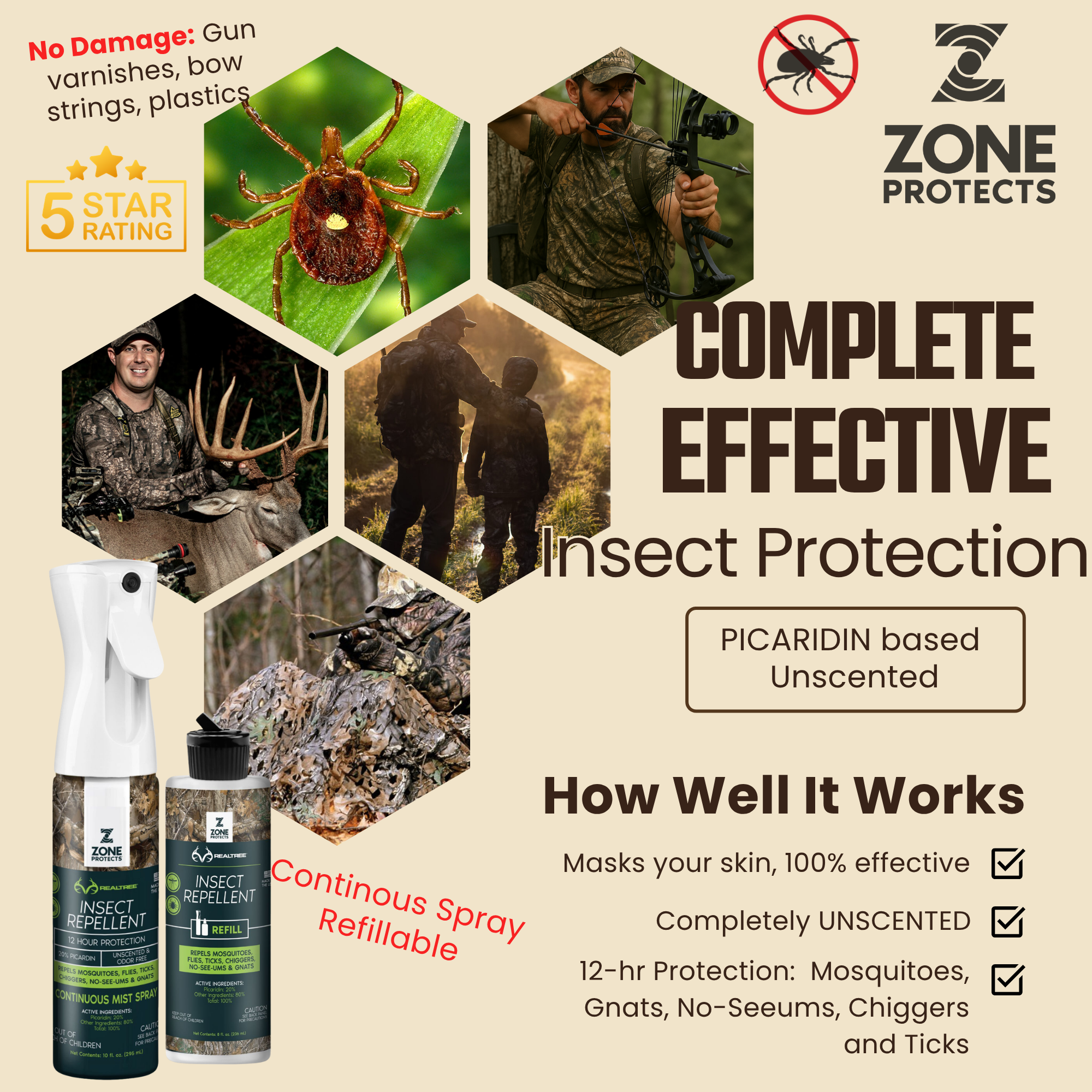 Realtree Multi-Use Insect Repellents