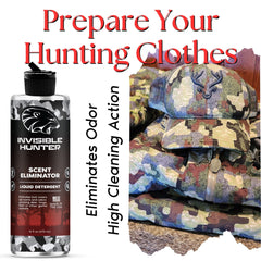 Invisible Hunter Scent Eliminator Laundry Detergent - Scent Control