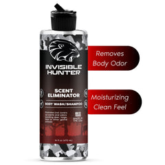 Invisible Hunter Scent Eliminator Shampoo/Body Wash - Scent Control