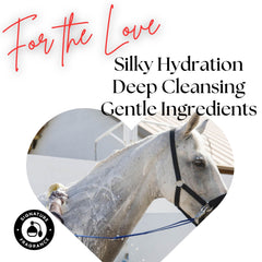 Silk-Stride Equine Shampoo; Frosted Lavender, 32oz