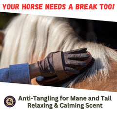 Silk Stride Detangle Equine Spritzer, Frosted Lavender