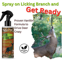 Deer Attractant; Realtree Fatal Attraction Deer Attractant & Scent Cover - Deer Attractant