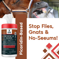 Horse & Rider Fly & Insect Repellent Wipes