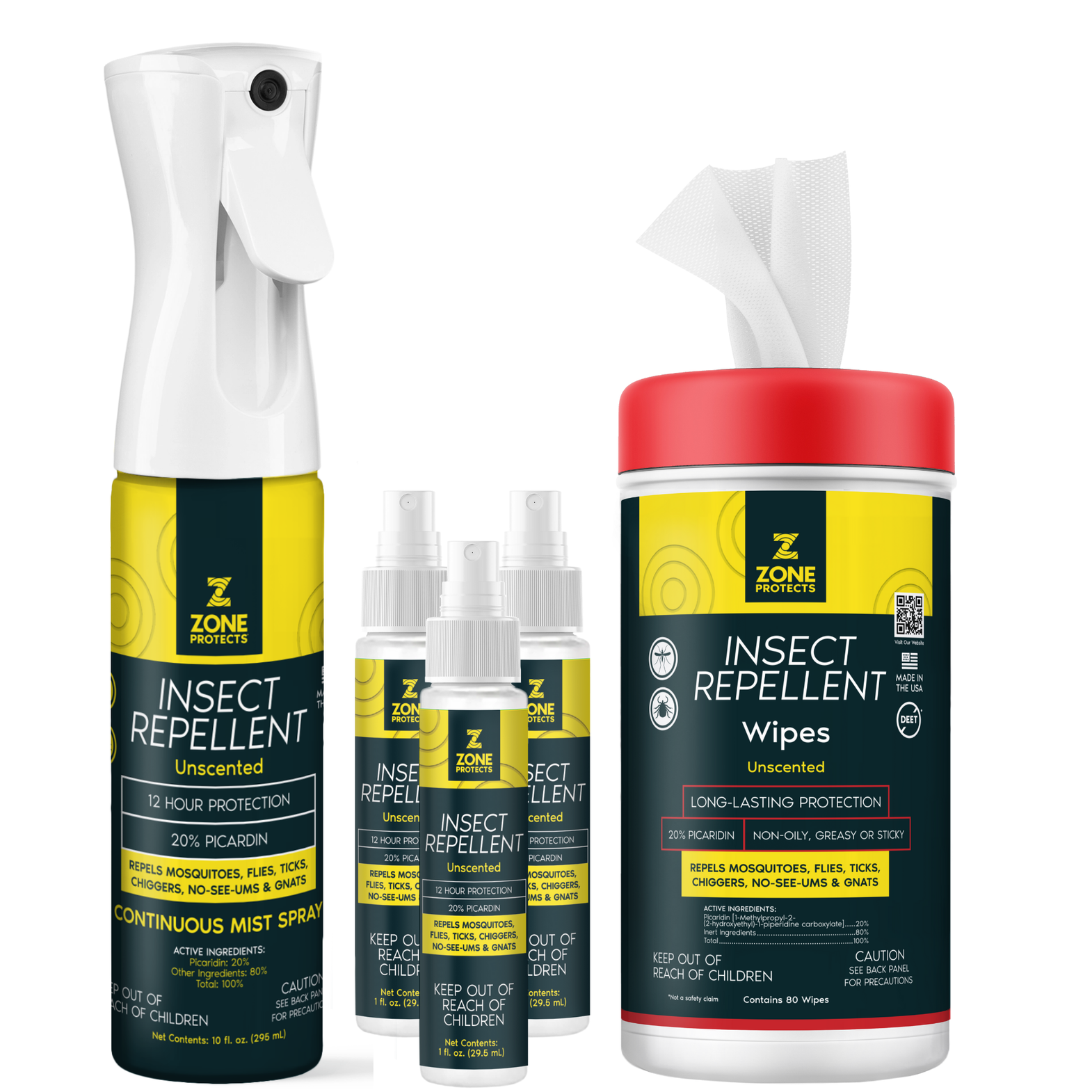 Picaridin Insect Repellents – Zone Protects