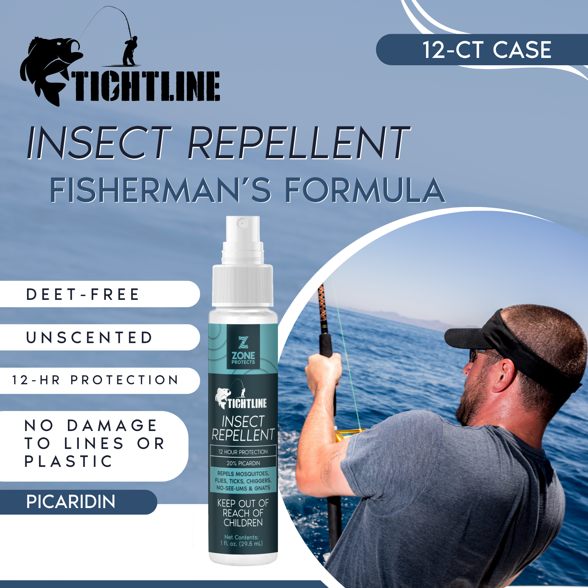 Tightline Fisherman's Insect Repellent Master Case