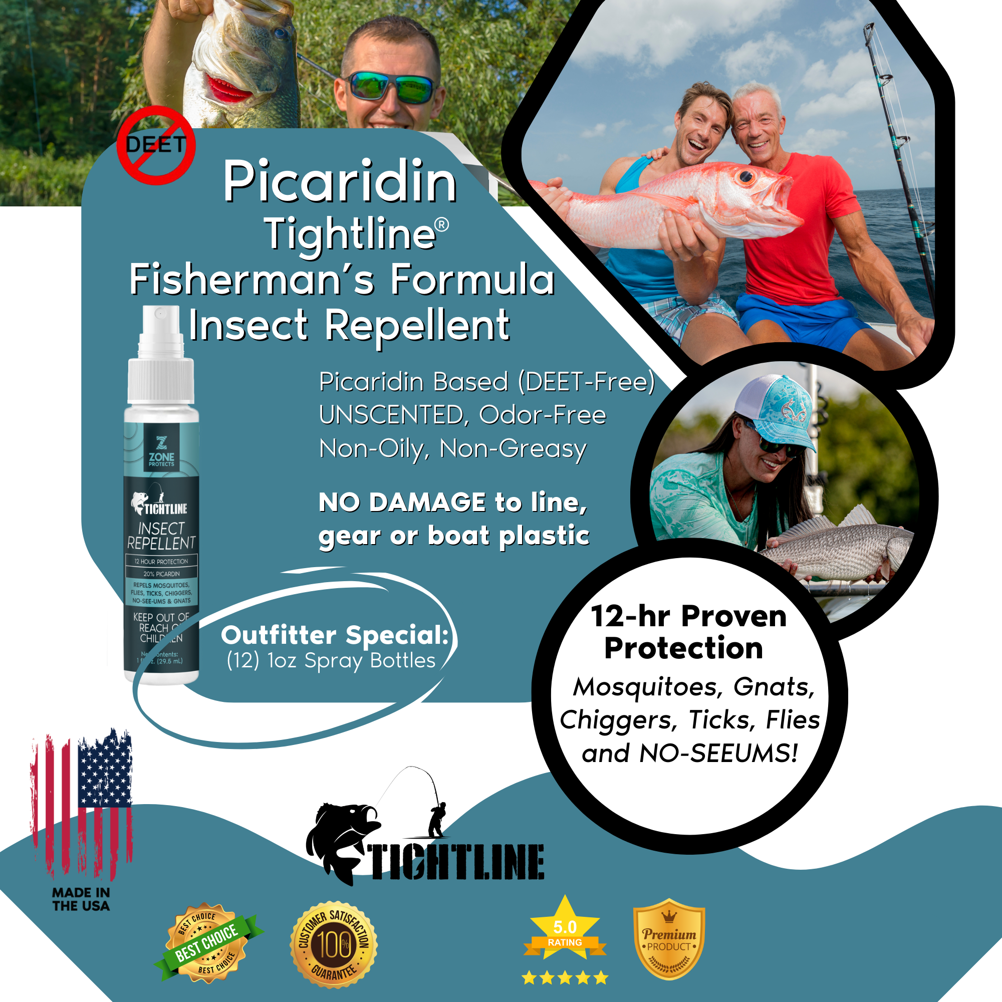 Tightline Fisherman's Insect Repellent Master Case