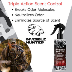 Invisible Hunter Scent Eliminator Field Spray - Scent Control