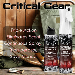 Invisible Hunter Scent Eliminator Continuous Spray + Refill - Scent Control