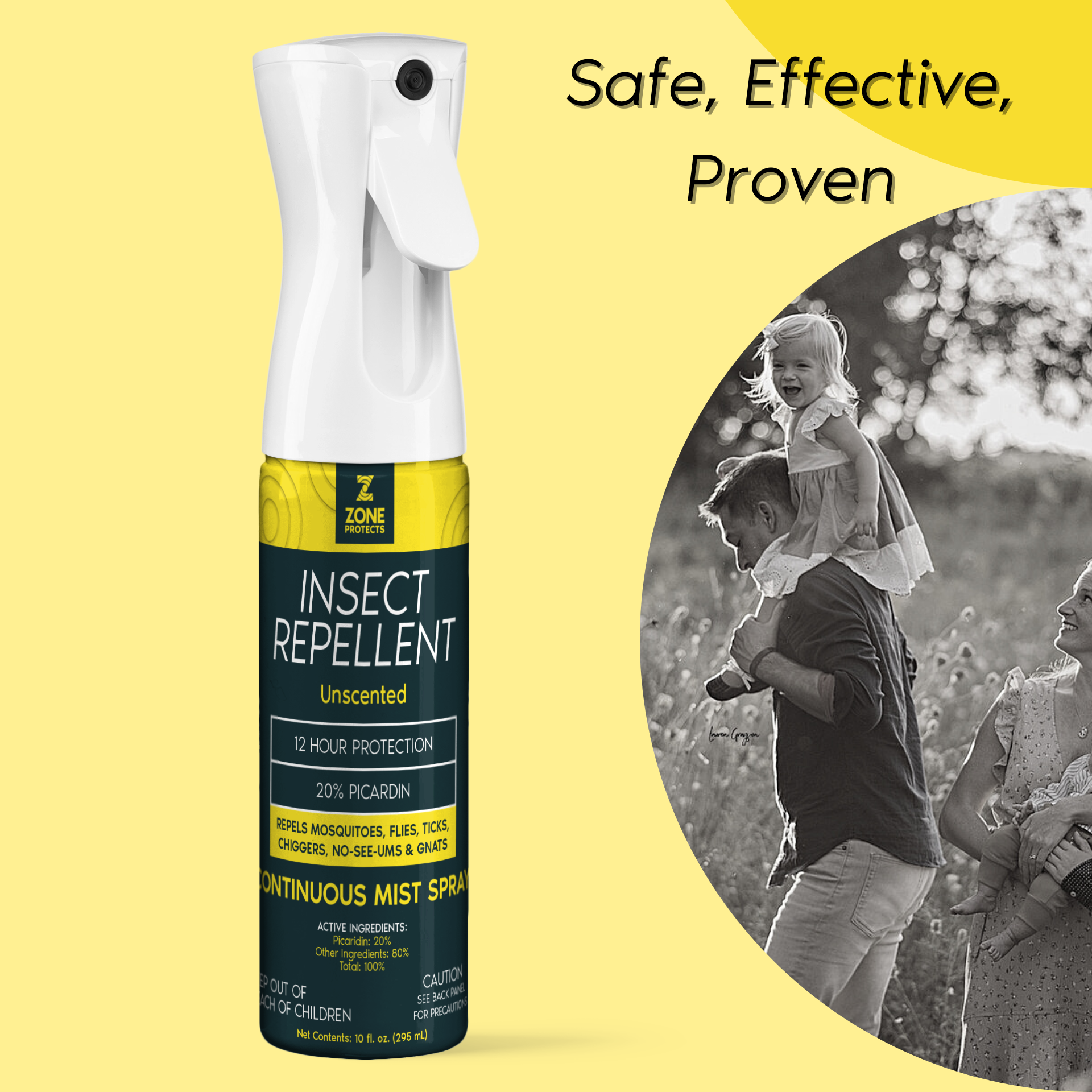 Safe effective deals insect repellent