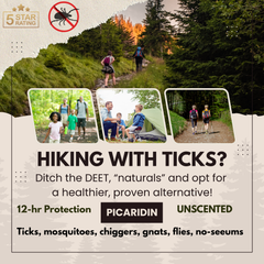 Insect Repellent, Picaridin Unscented, 4oz Mist Spray