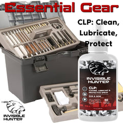 Invisible Hunter CLP Gun & Bow Cleaner/Lubricant/Protectant 4oz Spray - Shooting