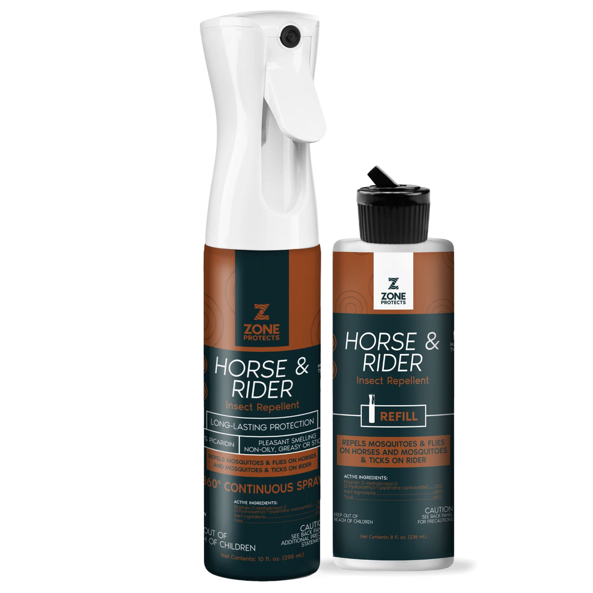 Horse & Rider Fly/Insect Repellent Mistosol + Refill Combo