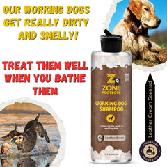 Working Dog Shampoo - Leather Cream