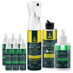 Mixed Multi-Use Picaridin Insect Repellent Pack