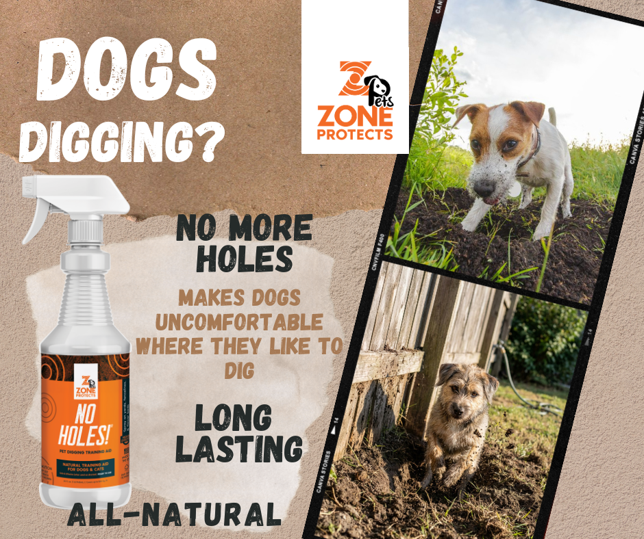 No Holes! Digging Prevention Spray, 32oz