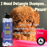 Fur-Silk Detangling Pet Shampoo - Frosted Lavender