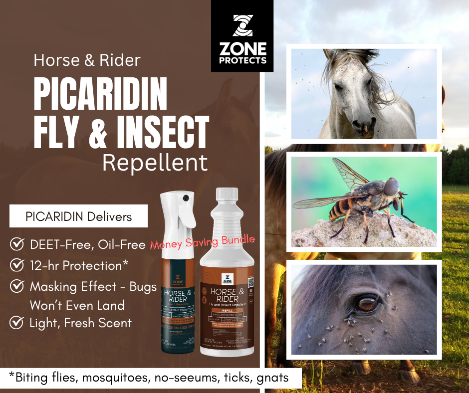Horse & Rider Fly/Insect Repellent Mistosol + 32oz Refill