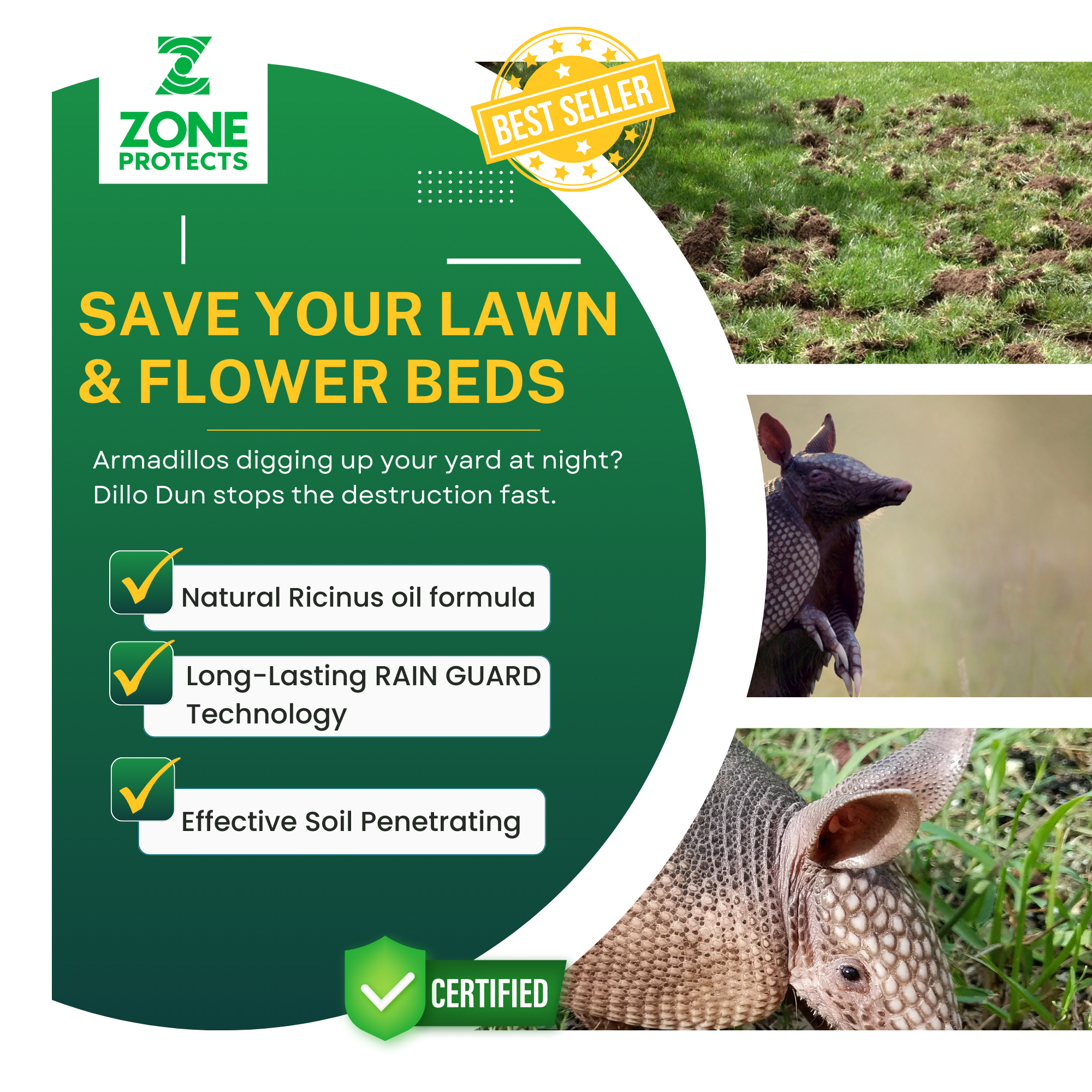 Dillo Dun Armadillo Repellent