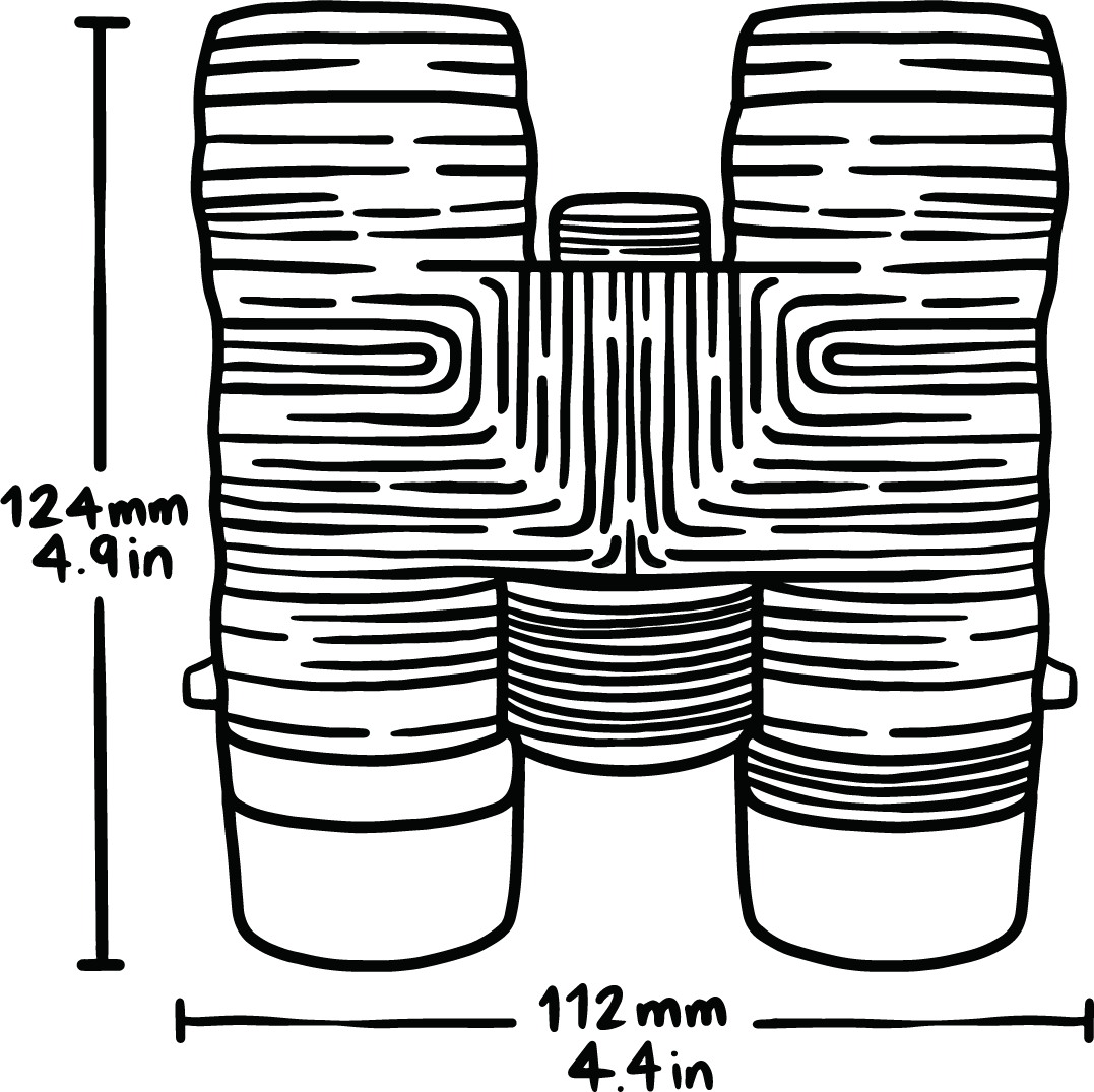 Nocs Field Issue 10X Waterproof Binoculars