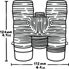 Nocs Field Issue 10X Waterproof Binoculars