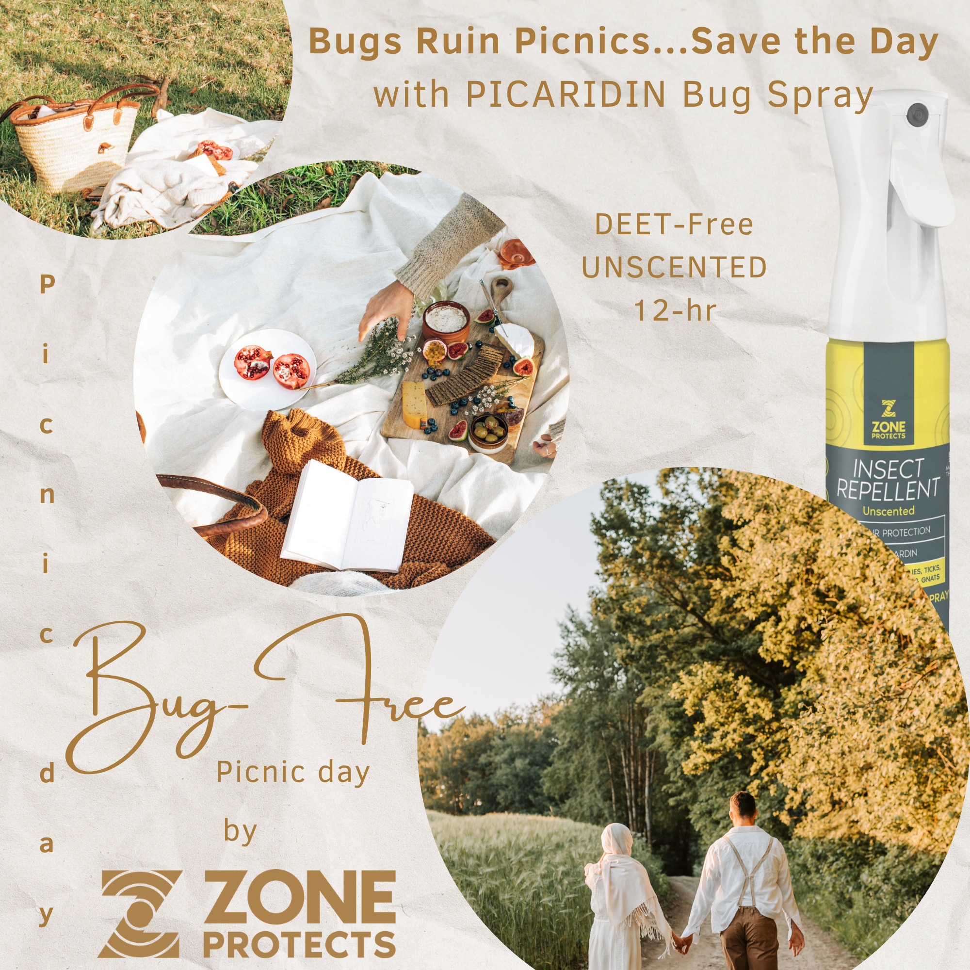 Mixed Multi-Use Picaridin Insect Repellent Pack